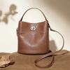 Women's Genuine Leather Vintage Light Luxury Cowhide Crossbody Bag Single Shoulder Casual Versatile Commuter Bag
