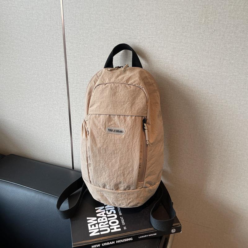 Lightweight backpack women's new trendy summer fashion versatile leisure bag niche travel backpack