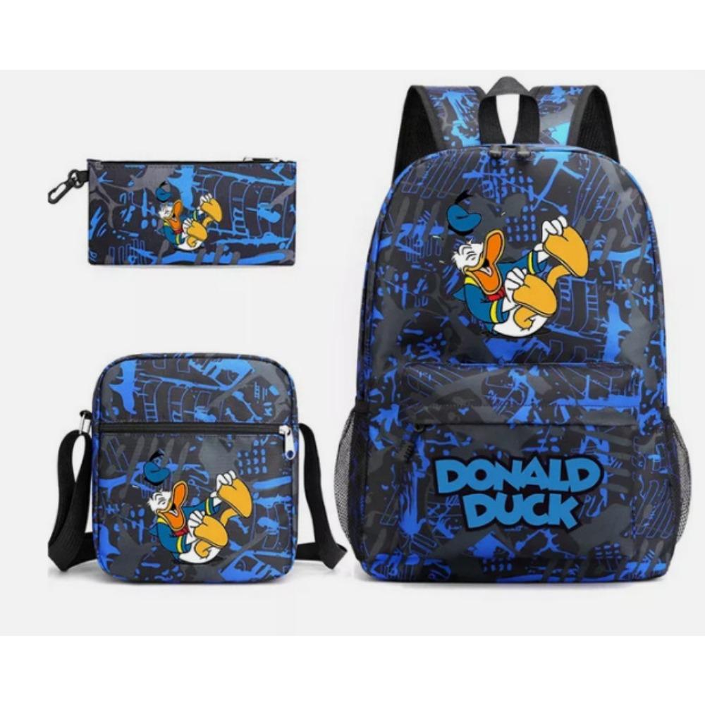 ONE PIECE heat transfer schoolbag primary school student printed backpack large capacity backpack backpack pencil case