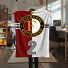 1pc Feyenoord Print Flannel Blanket, High Quality Comfortable for All Seasons, Home Decor, Warmth and Comfort, Perfect for Christmas Gifts53