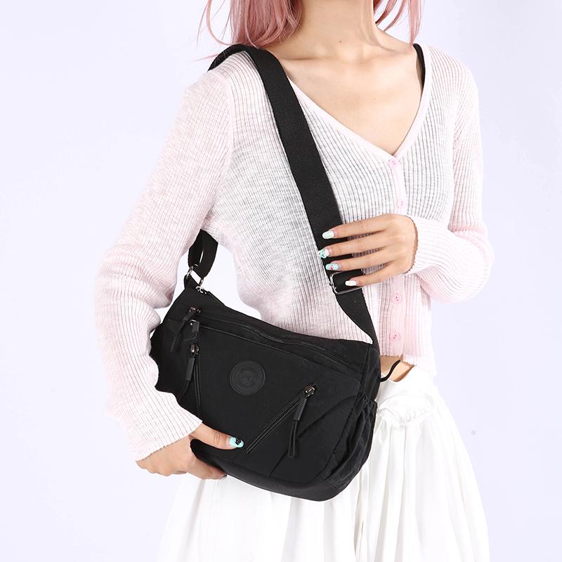 Multifunkční taška přes rameno, taška pro dojíždění, velkokapacitní dámská crossbody taška