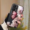 Luxus Gehärtetes Glas Hülle Für Realme 15 5G RMX5106 RMX5105 Handyhülle Vollständig Schützend Stoßfest Hülle Fundas Cartoon Capa
