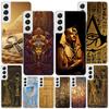 Egypt Nefertiti Anubis Ankh Pharaoh Phnoe Case for Samsung Galaxy S26 S25 Edge S23 S24 Ultra S22 Plus S21 S20 FE Unique Cover So