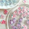 10pcs/set Handmade Craft Fish Shape Spacer Loose Beads Jewelry Making Material DIY Accessories