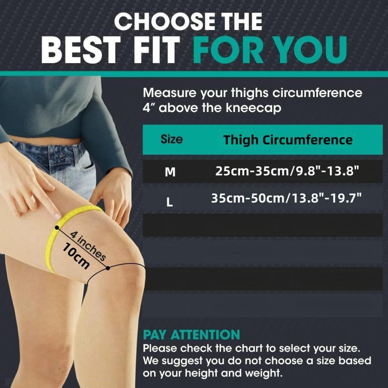 1 Pair Compression Knee Sleeve Bamboo Fibers Knee Brace Leg Support for Running Pain Management Arthritis Pain Relief Rheumatism