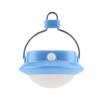 Mini COB LED Super Bright Round Camping Lights Outdoor Night Lamp with Hook((Blue)