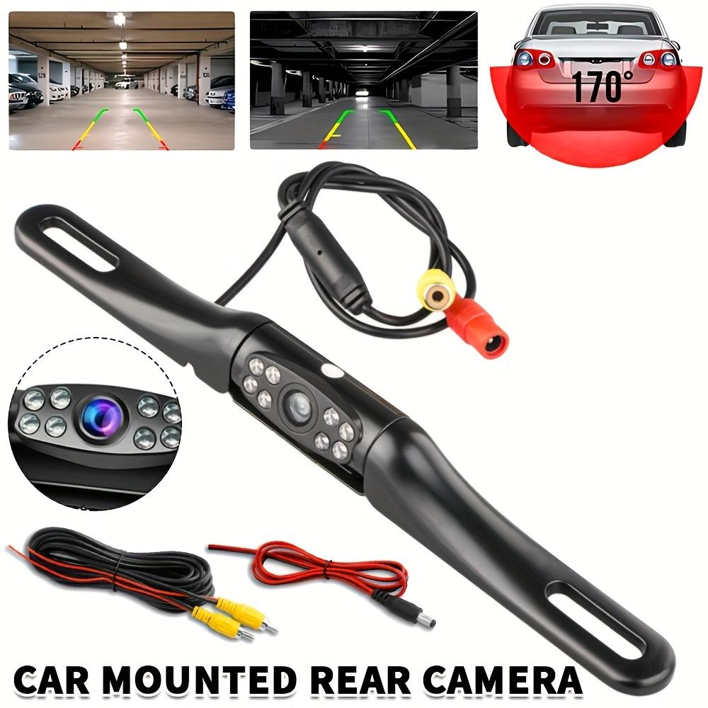 Car Rear View Backup 8LED license plate Camera Waterproof HD Camera чёрный