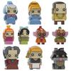 Classic Fairy Tale Series Anime Figures Pretty Girl Building Blocks MOC Prince Cartoon Doll Kids Puzzle Toys Birthday Gifts