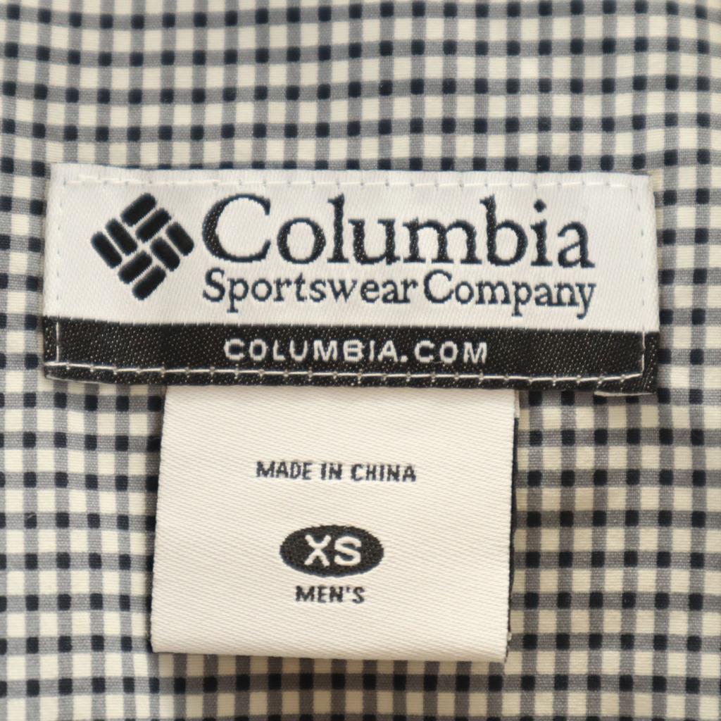 Columbia Check Pattern Hazen Jacket XS Outdoor Pocketable OMNI-SHIELD Men's Used