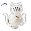 Cat Whiskers Holder Refrigerator Magnet Magnet, Transparent Furs Keepsake Vase Shape Fridge Pet Memorial Decoration for Home, Kitchen Hair Collector