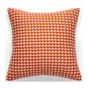 Simple Yarn-Dyed Jacquard Pillow Case Light Luxury Cushion Cover 45x45cm For Nordic Style Hotel Decorative Sofa Cushions