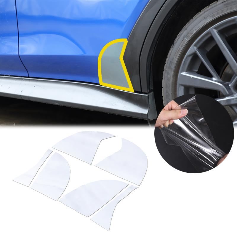 TPU Car Front Rear Door Rock Chip Rocker Panel Paint Protection Film Trim Sticker Accessories For Subaru WRX 2022-2026