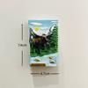 Iceland Reykjavik Resin Fridge Magnet Stickers Travel Souvenir Gift Landscape Refrigerator Magnet Home Kitchen Decor