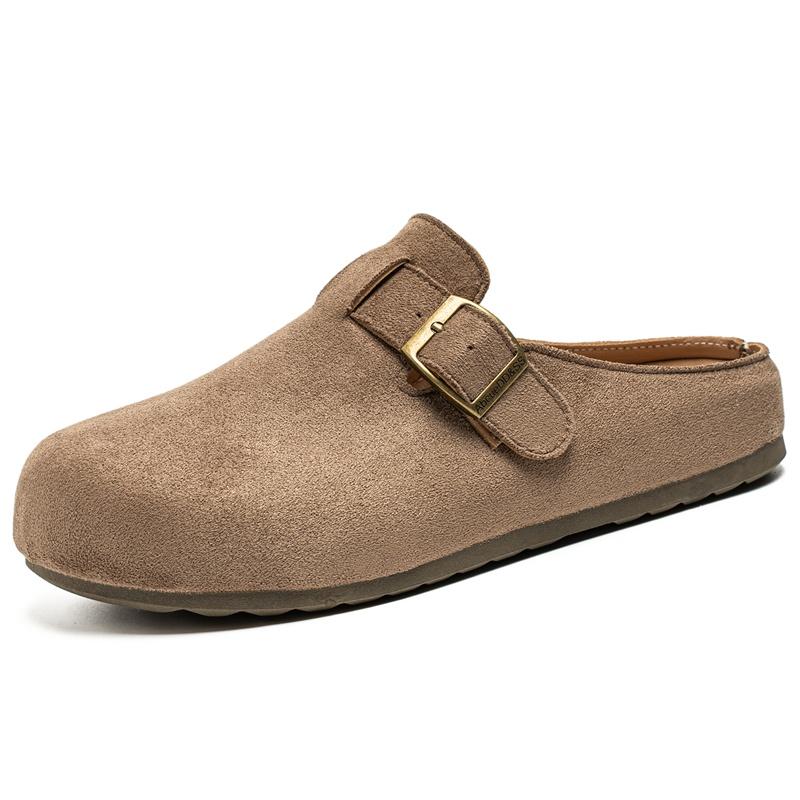 Large Size Covered Toe Mule Sandals Casual Slip On Shoes 39