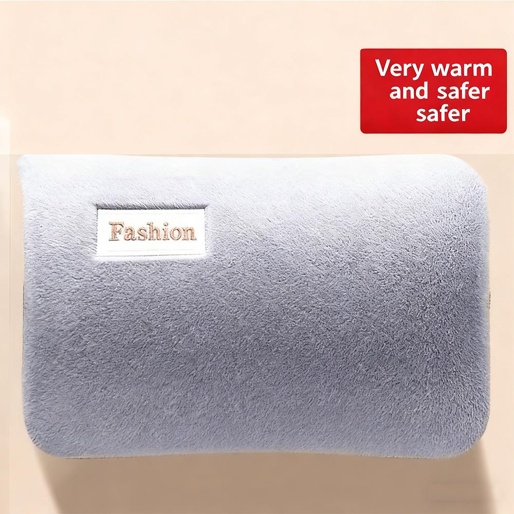 Electric Hot Water Bag Home Heater Soft Winter Hand Warmer Reusable Bottle EU Plug Rechargeable Pocket Warmer Home Office
