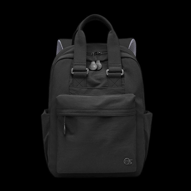 Schoolbag Lightweight Nylon Backpack Women's Simple Large Capacity Commuter Bag Water-proof Student School Bag Daily Versatile Backpack