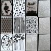 15 Styles Plastic Embossing Folder Template Molds Stamp Stencils DIY Handmade Art Craft Supplies Fondant Cake Decorating Mold