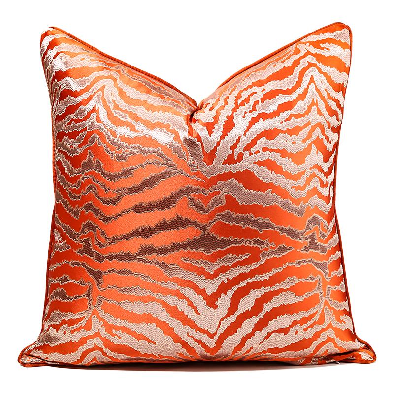 Golden American Decoration Cushion Cover for Sofa Throw Nordic Pillowcase for Bed Fall and Winter Decor for Living