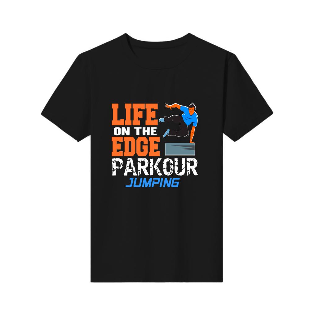 

parkour Free Shipping Sale fashion t-shirts for men men s t-shirts 3XL чорний