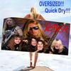 Slayer Band Print Beach Towel, Large Soft Quick Dry Towel for Beach Camping Swimming