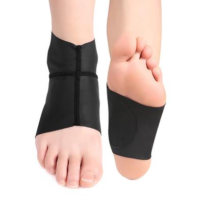 Smatabi Flat Feet Arch Support Socks One Size Fits 1 Pair Left Relieves Plantar Stays Shock Relieves Foot Sore Cold and Foot Footsupport3t Black