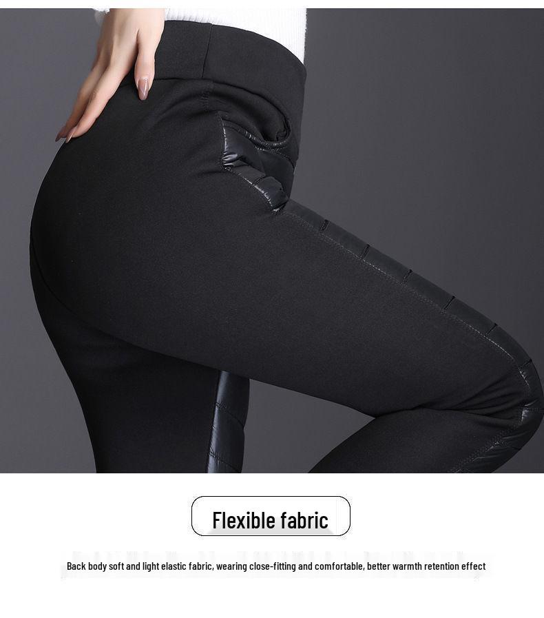 Women's High Waist Plus Size Fleece-Lined Winter Leggings