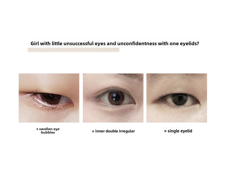 UNNY Simulation Lace Double Eyelid Stickers - Traceless, Invisible, Natural Eye Shaping for Women