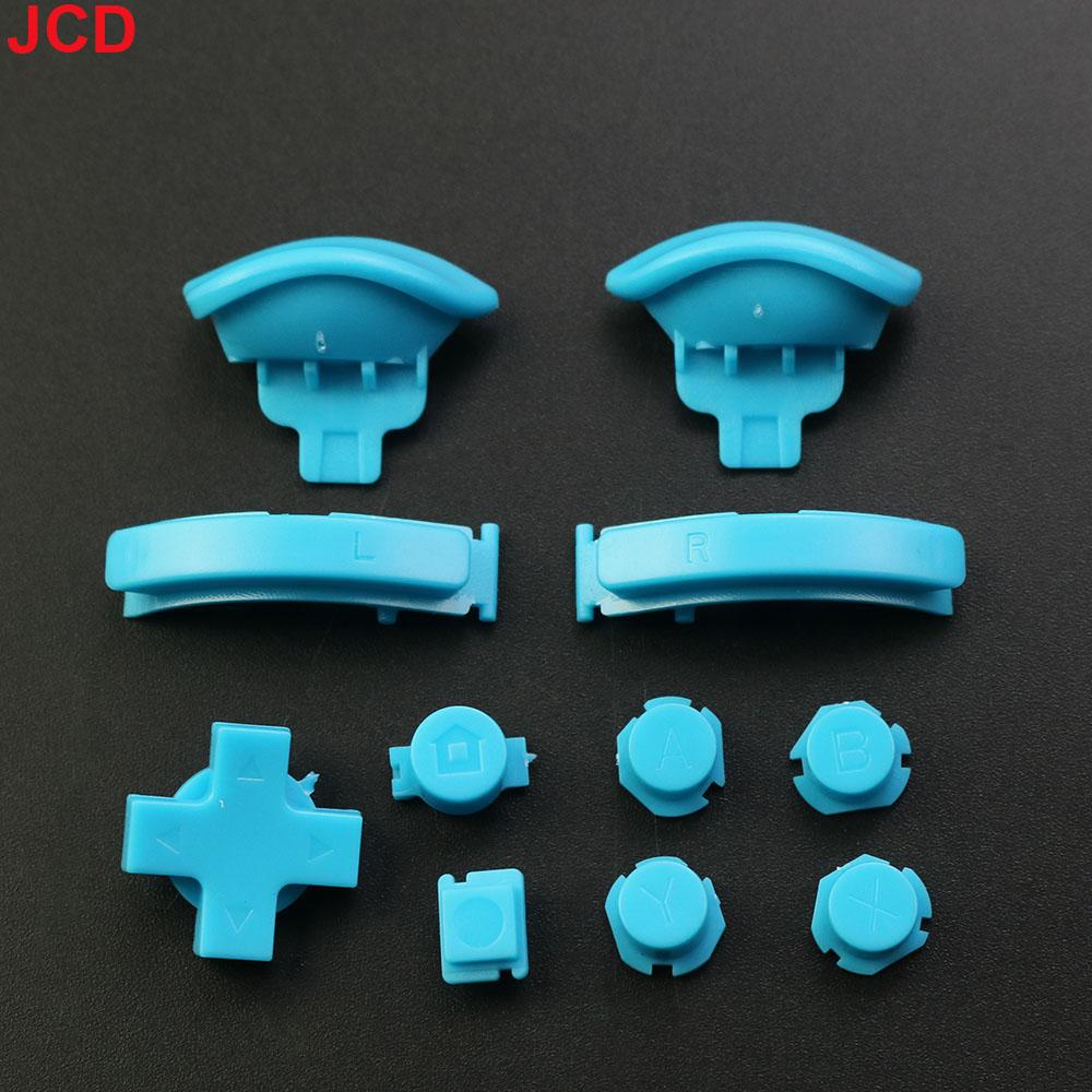 

JCD 1set Multi Colors Full Set Key ABXY Button D Pad Buttons For Nintend Switch Lite Controller L R ZL ZR Trigger Button синий