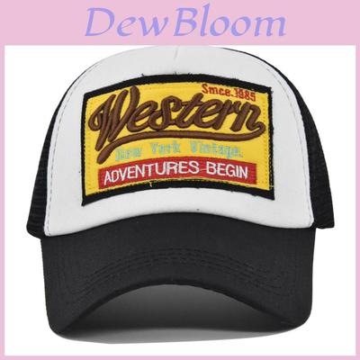 Vintage Western Embroidered Baseball Cap Cartoon Duck Tongue Cap Sun Hat