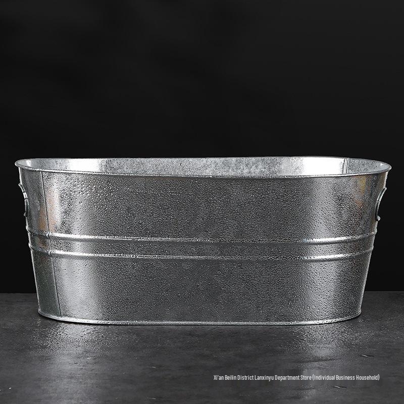 Großer Eisbehälter für Wein, Champagner und Bier