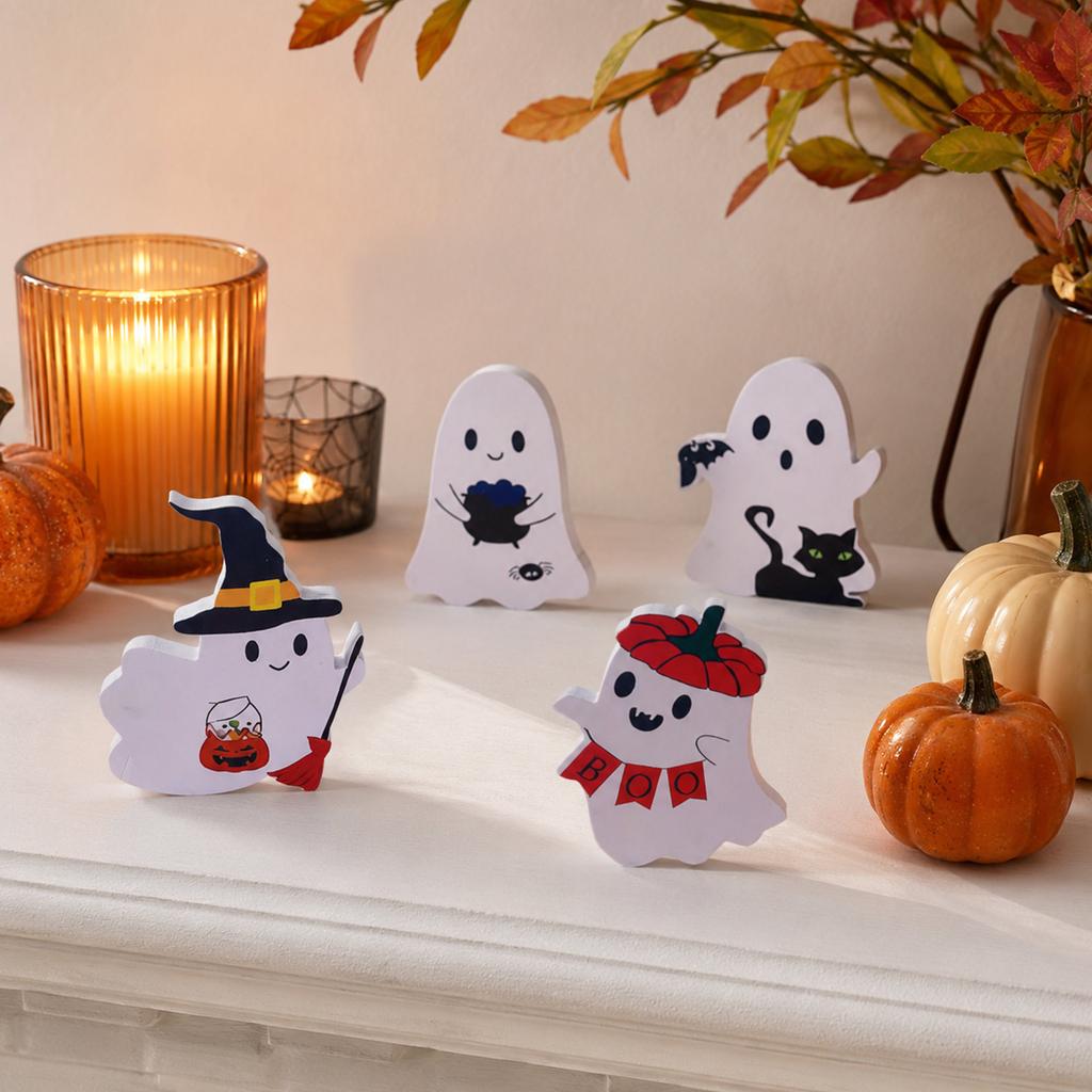 Halloween Desktop Decoration Home Décor Figurine for Shelf Mantel