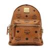 [Gebraucht] Klassische All-Over-Logo-Nieten Drei-in-Eins Beschichtetes Canvas Schulter-Crossbody-Rucksack - Gut #DA59UU
