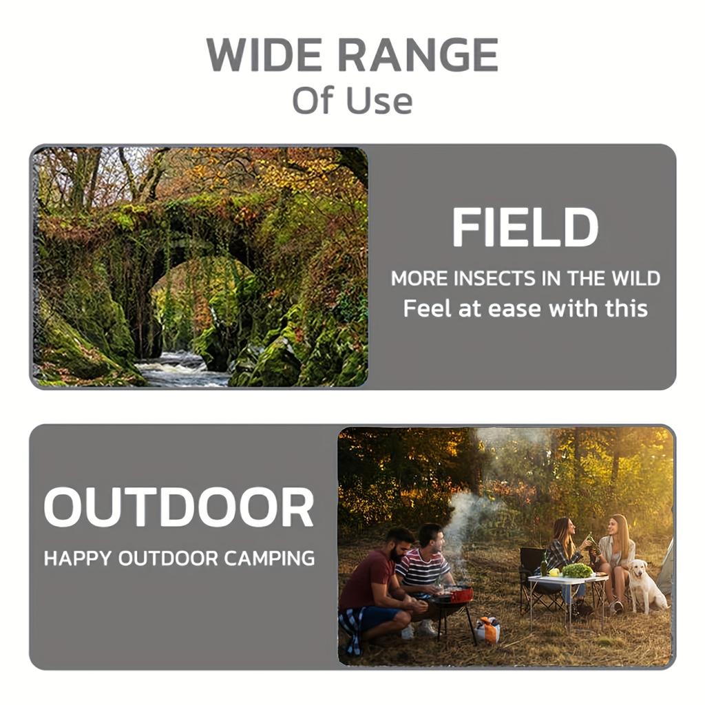 Physisches Mückenschutz-Armband, Tragbares Mückenschutz-Armband, Unverzichtbar für Camping, Bergsteigen und Walderkundungen