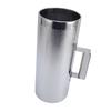 Guiro Instrument 32x13cm Open Design Stainless Steel Guiro Shaker with Scraper for Jazz Band Concert Stage Performance