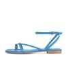 Mode 2025 Sommer Neu Damen Sandale Mode Offene Zehen Schmaler Riemen Damen Elegant Gladiatorschuhe Outdoor Kleid Flats Sandalen