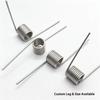 10 stuks 1,4 mm Draad 304 Roestvrij Staal Rechtsdraaiende Torsieveer 3/6/9 Wikkelingen 60-180 Graden Corrosiebestendige Torsieveer