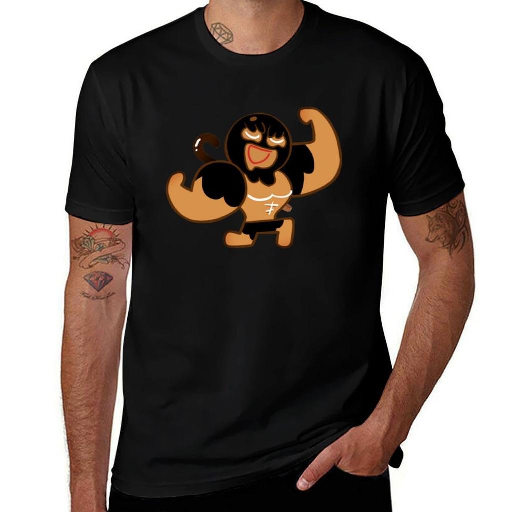 Muscle Cookie Cookie Run Kingdom Tshirt Casual Fashion Print Tee Top Tshirt