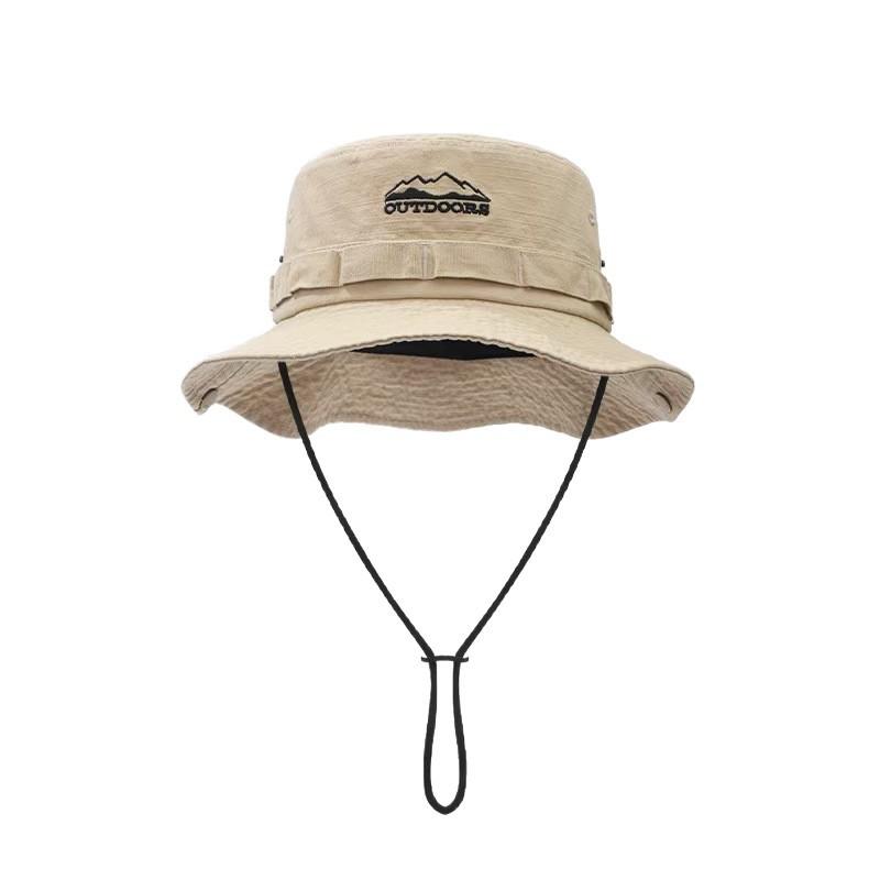 Women's sun hat with large brim for sun protection in summer, suitable for fishing, outdoor hiking, and trekking; vintage western cowboy hat
