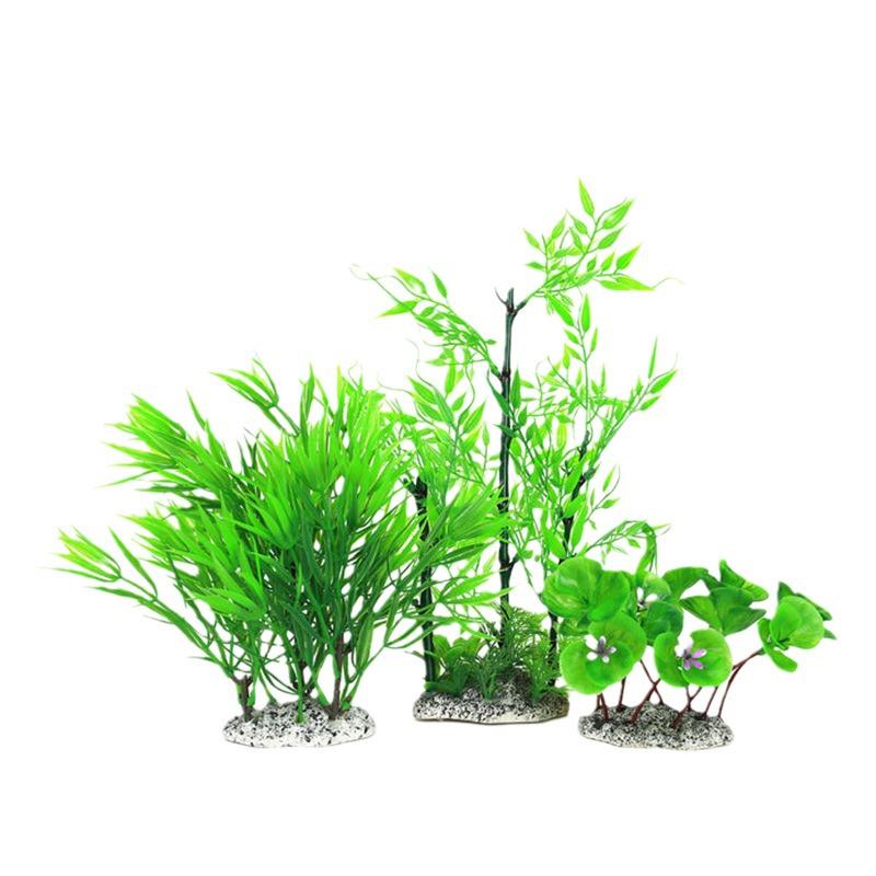 Resin Bamboo Aquarium Décor: Simulated Water Plants for Fish Tank Landscaping