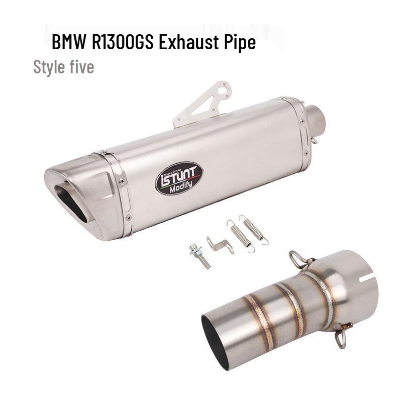 R1300GS ADV Exhaust Modification: Titanium Alloy Header, Mid-section, Tail Section