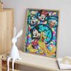 Disney Diamond Painting Character Color Window Art Illustration Mosaic Embroidery Image Creation Diamond Painting Cross Stitch Home Decoration5D DIY