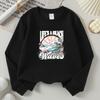 Kids Crewneck Long Sleeve Sweatshirt,Life A Beach Make Waves Floral Ocean Print