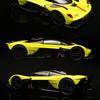 1:18 RW Aston Martin Valkyrie Alloy Die-cast Model Car - Highly Detailed Simulation Collectible Display Gift for Boys