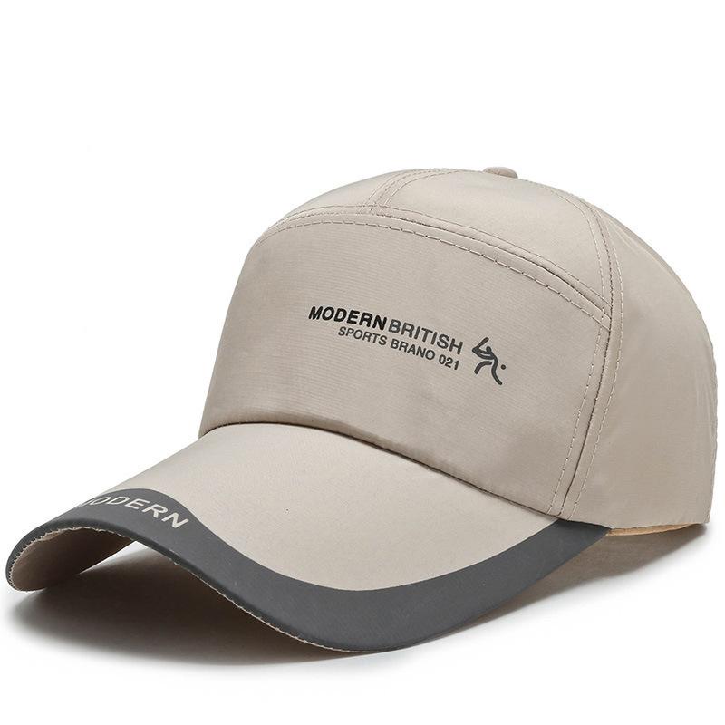 Spring And Autumn Hat Men'S Extended Brim Baseball Cap Outdoor Men'S Fishing Cap Sunshade Sunscreen Sports Cap Cap