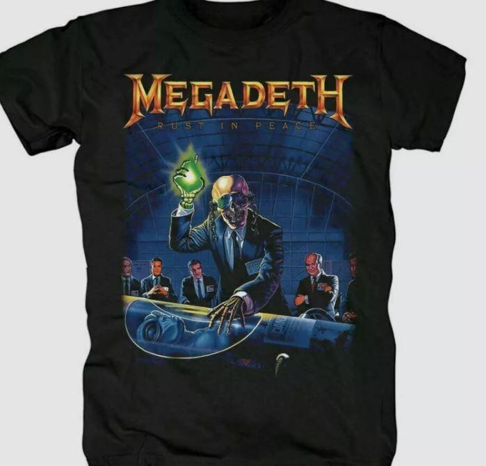 

26 Megadeth Rust In Peace Funny Cotton Tee Gift For Men Women T-Shirt S-2345XL Unisex T-Shirt XXXL