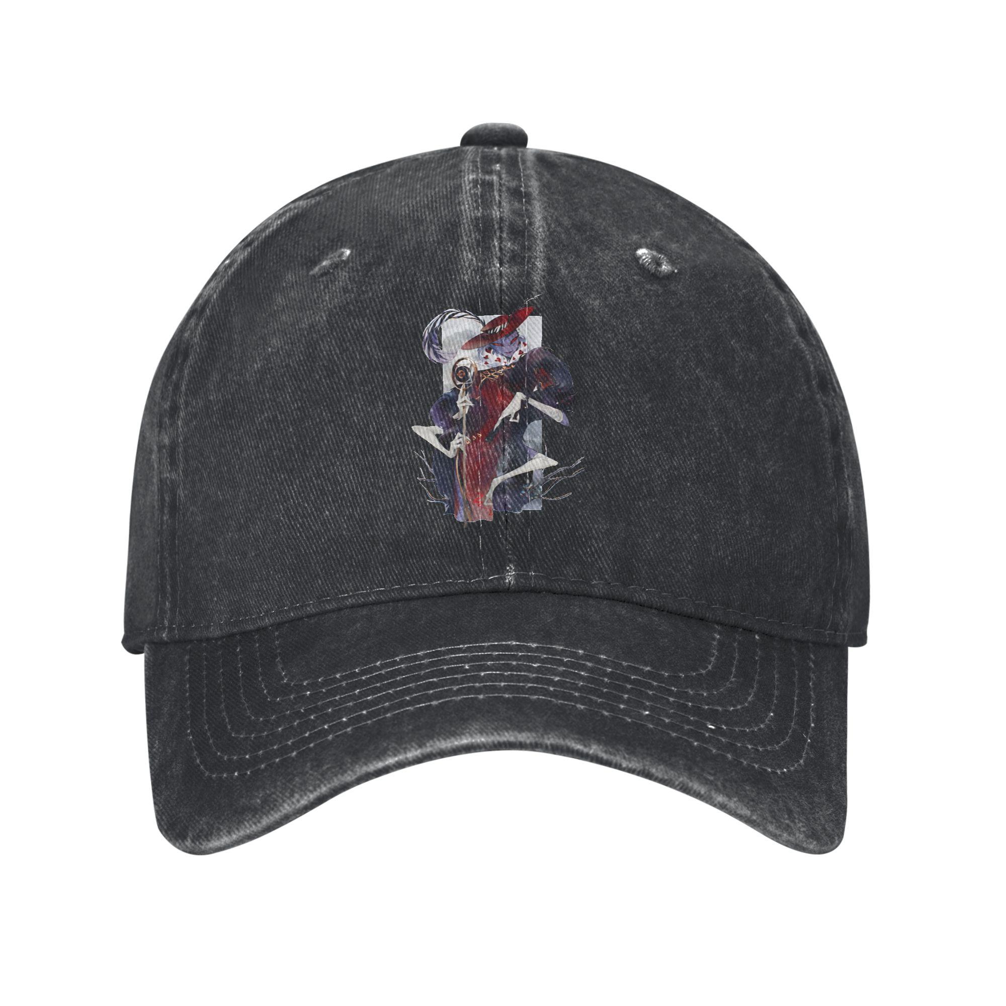 Baseball Cap Unisex Hats Women Visor Protection Snapback Hazbin Hotel Caps One Size