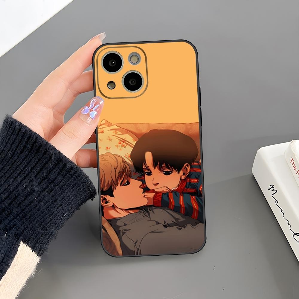 Anime Kill Stalker Phone Case For Iphone 16 Plus 15 14 Pro Max 13 Mini 11 12 Xr X Xs 6 7 8 SE Plus Back Cover