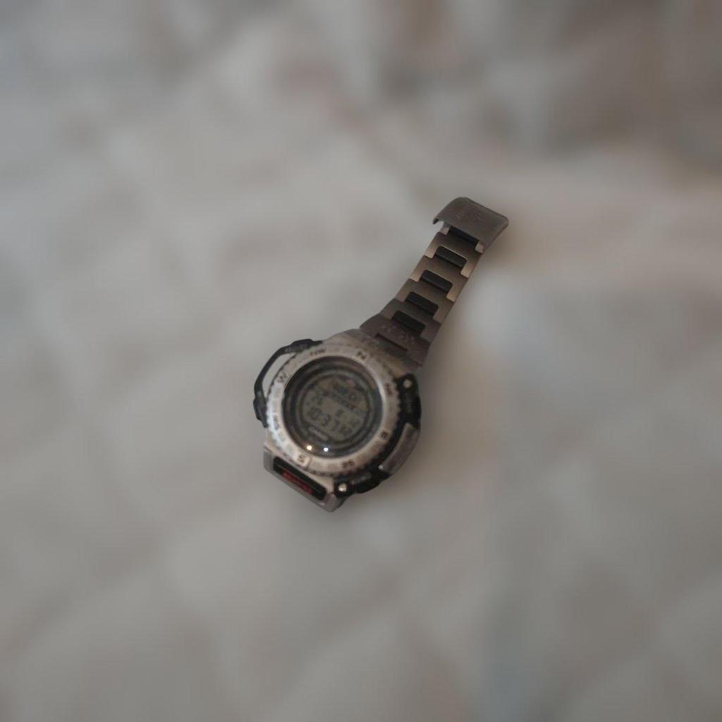 Used CASIO PRO TREK Digital Outdoor Watch Main Unit