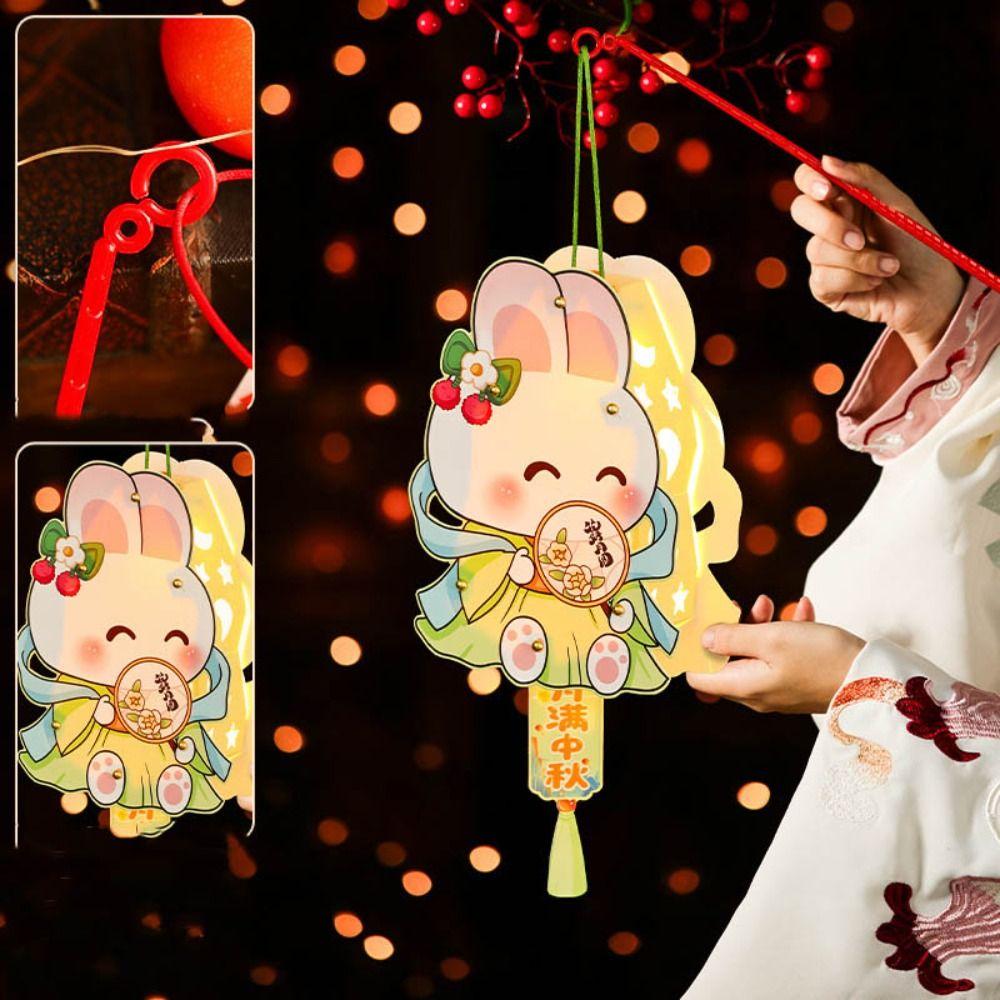 DIY Handgemachte Mondfest Laterne Handwerk Festival Dekorative Laterne für Kinder