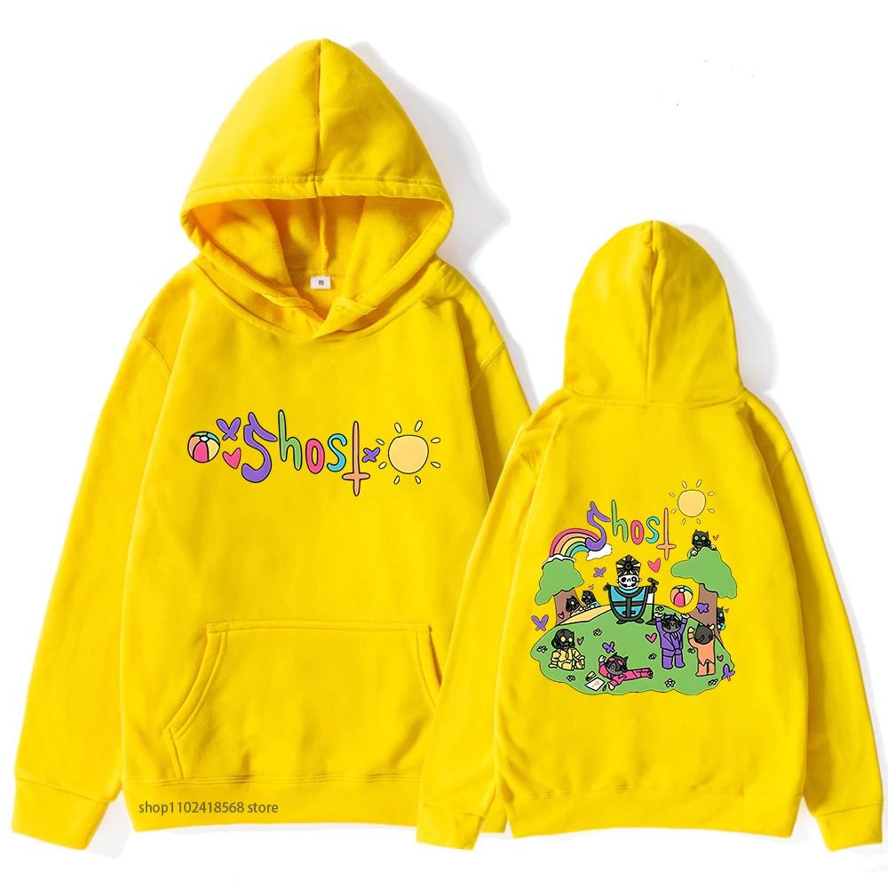 Ghost Musikband Hoodie für Herren High Street Sweatshirt Langarm Kleidung Streetwear Damenbekleidung Y2k Männlich